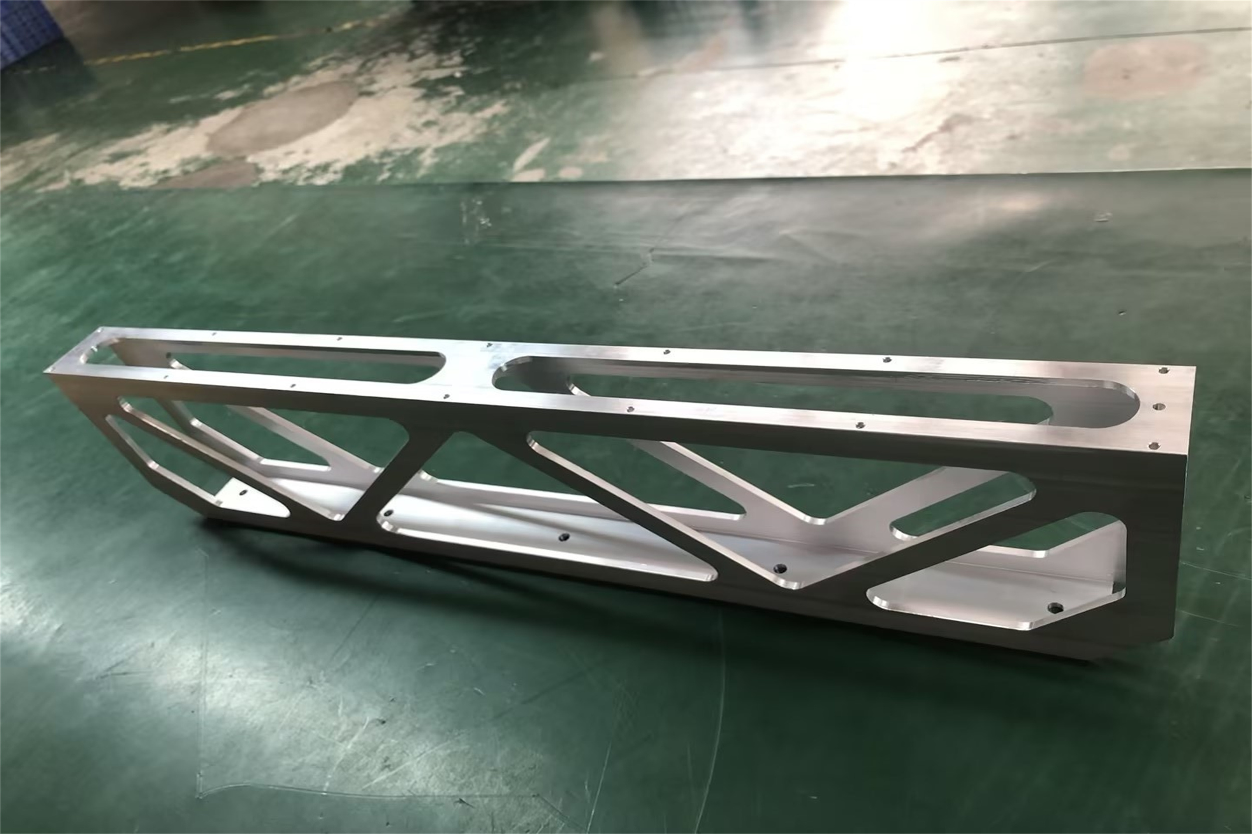 Gantry Support Single Channel,CNC turned part image